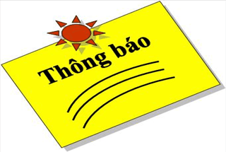 Thông báo: Điểm thi học phần lớp Liên thông Việt Nam học - K7AB