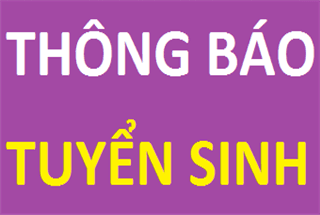 Thông báo tuyển sinh trình độ Thạc sĩ đợt 2 - K27 (2017-2019) bổ sung