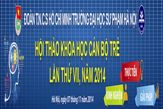 Chương trình Hội thảo khoa học cán bộ trẻ 2014: KINH NGHIỆM - THỰC TIỄN - GIẢI PHÁP