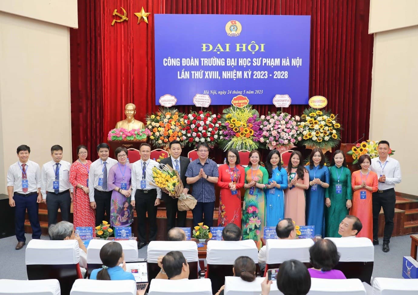 Đại hội Công đoàn Trường Đại học Sư phạm Hà Nội (ĐHSP Hà Nội) lần thứ XVIII, nhiệm kỳ 2023 - 2028