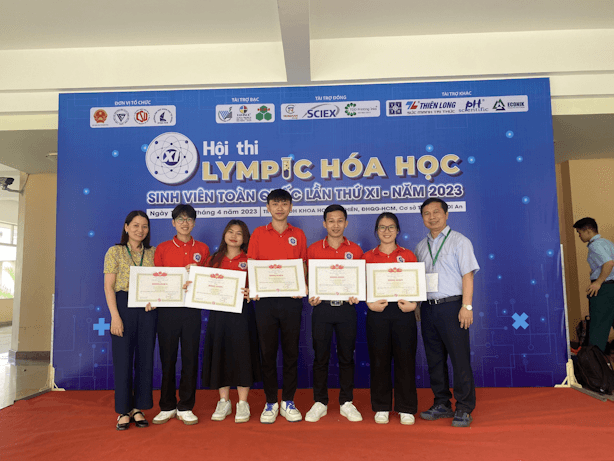 Chúc mừng sinh viên Trường Đại học Sư phạm Hà Nội đạt thành tích cao trong cuộc thi Olympic Hóa học sinh viên toàn quốc lần thứ XI năm 2023