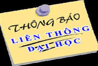 Thông báo: Điểm thi học phần lớp liên thông VNH K6